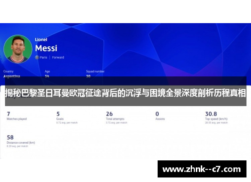 揭秘巴黎圣日耳曼欧冠征途背后的沉浮与困境全景深度剖析历程真相